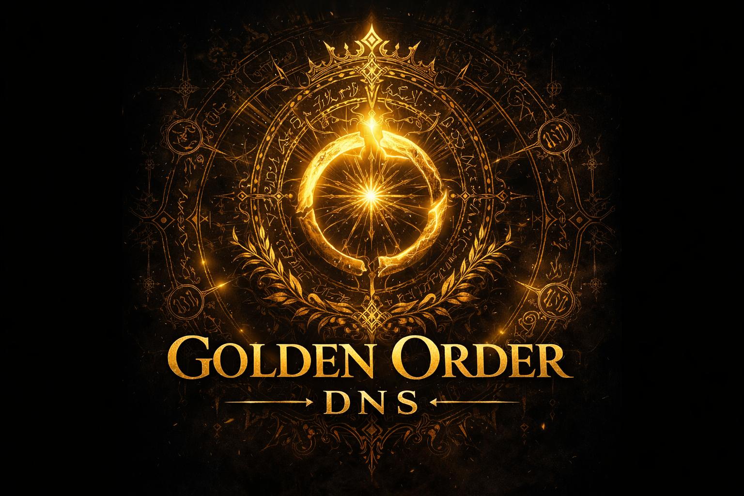 Golden Order DNS logo